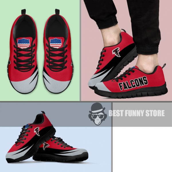 Awesome Gift Logo Atlanta Falcons Sneakers