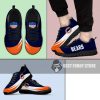 Awesome Gift Logo Chicago Bears Sneakers