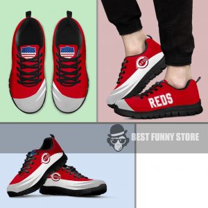 Awesome Gift Logo Cincinnati Reds Sneakers