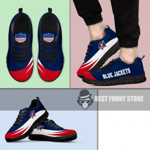 Awesome Gift Logo Columbus Blue Jackets Sneakers