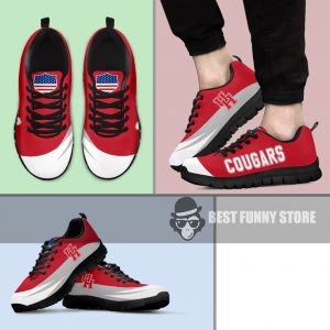 Awesome Gift Logo Houston Cougars Sneakers