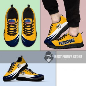 Awesome Gift Logo Nashville Predators Sneakers