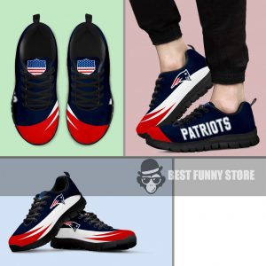 Awesome Gift Logo New England Patriots Sneakers