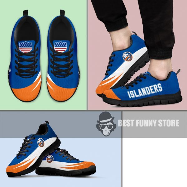 Awesome Gift Logo New York Islanders Sneakers