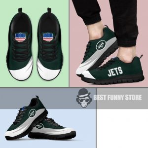 Awesome Gift Logo New York Jets Sneakers