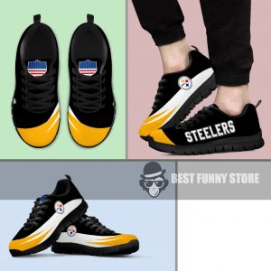 Awesome Gift Logo Pittsburgh Steelers Sneakers