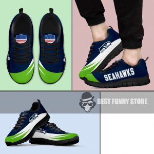 Awesome Gift Logo Seattle Seahawks Sneakers