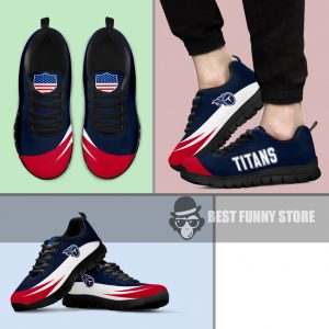 Awesome Gift Logo Tennessee Titans Sneakers