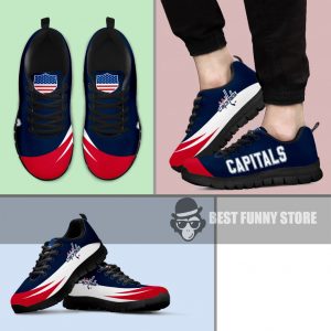 Awesome Gift Logo Washington Capitals Sneakers