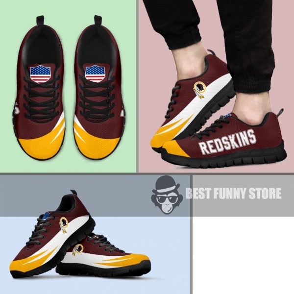 Awesome Gift Logo Washington Redskins Sneakers