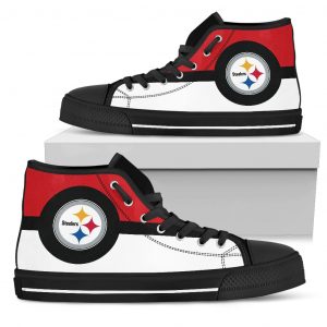 Bright Colours Open Sections Great Logo Philadelphia Eagles High Top Shoes
