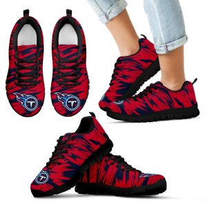 Brush Strong Cracking Comfortable Tennessee Titans Sneakers