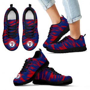 Brush Strong Cracking Comfortable Texas Rangers Sneakers