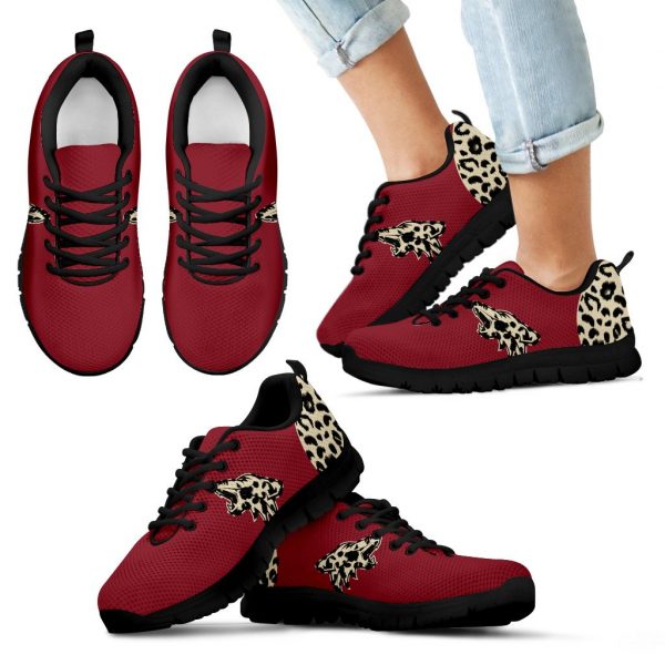 Cheetah Pattern Fabulous Arizona Coyotes Sneakers