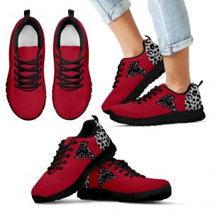 Cheetah Pattern Fabulous Atlanta Falcons Sneakers