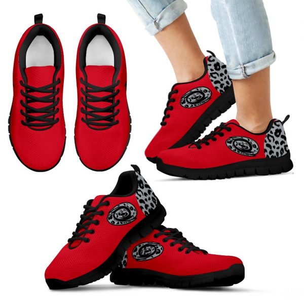 Cheetah Pattern Fabulous Carolina Hurricanes Sneakers