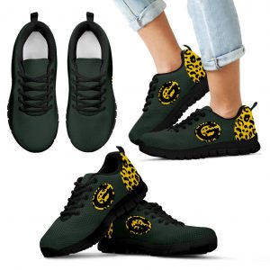 Cheetah Pattern Fabulous Green Bay Packers Sneakers