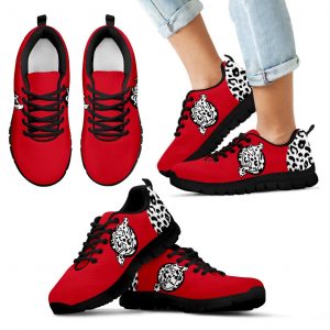 Cheetah Pattern Fabulous New Jersey Devils Sneakers