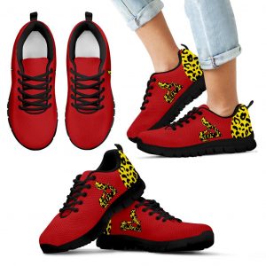 Cheetah Pattern Fabulous St. Louis Cardinals Sneakers