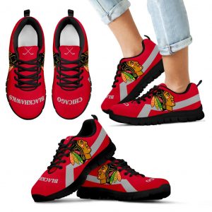 Chicago Blackhawks Line Logo Sneakers