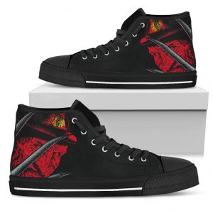 Chicago Blackhawks Nightmare Freddy Colorful High Top Shoes