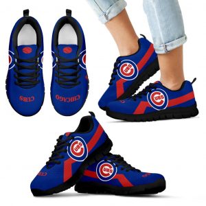 Chicago Cubs Line Logo Sneakers