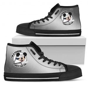 Chicago White Sox Fan Mickey Circle High Top Shoes