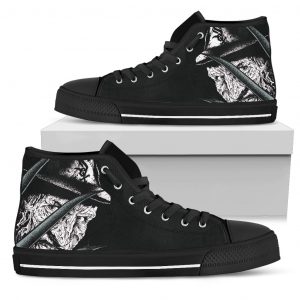 Chicago White Sox Nightmare Freddy Colorful High Top Shoes