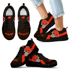 Cleveland Browns Line Logo Sneakers