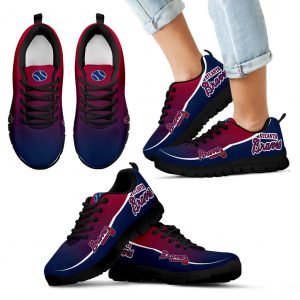 Colorful Atlanta Braves Passion Sneakers