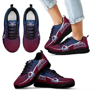 Colorful Colorado Avalanche Passion Sneakers