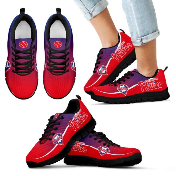 Colorful Philadelphia Phillies Passion Sneakers