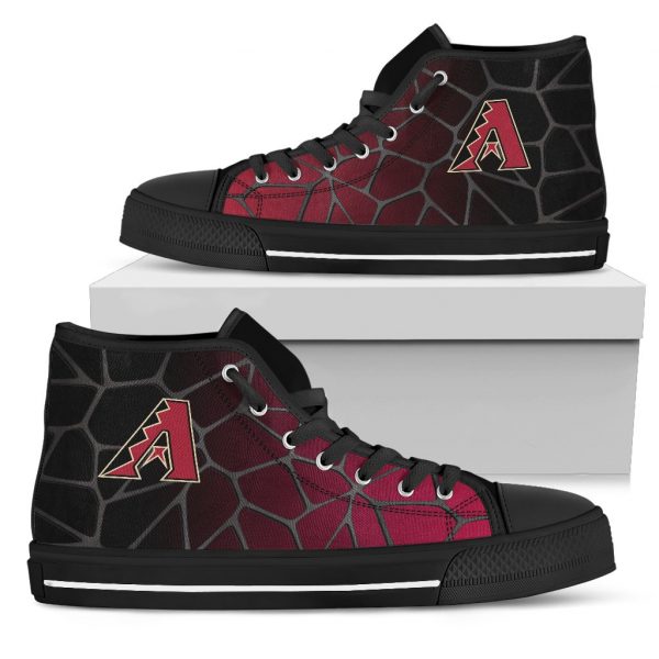 Colors Air Cushion Arizona Diamondbacks Gradient High Top Shoes