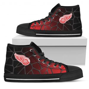 Colors Air Cushion Detroit Red Wings Gradient High Top Shoes