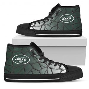 Colors Air Cushion New York Jets Gradient High Top Shoes