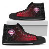 Colors Air Cushion Philadelphia Phillies Gradient High Top Shoes
