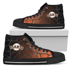 Colors Air Cushion San Francisco Giants Gradient High Top Shoes