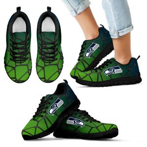 Colors Air Cushion Seattle Seahawks Gradient Sneakers