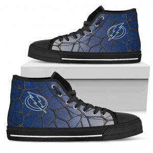 Colors Air Cushion Tampa Bay Lightning Gradient High Top Shoes