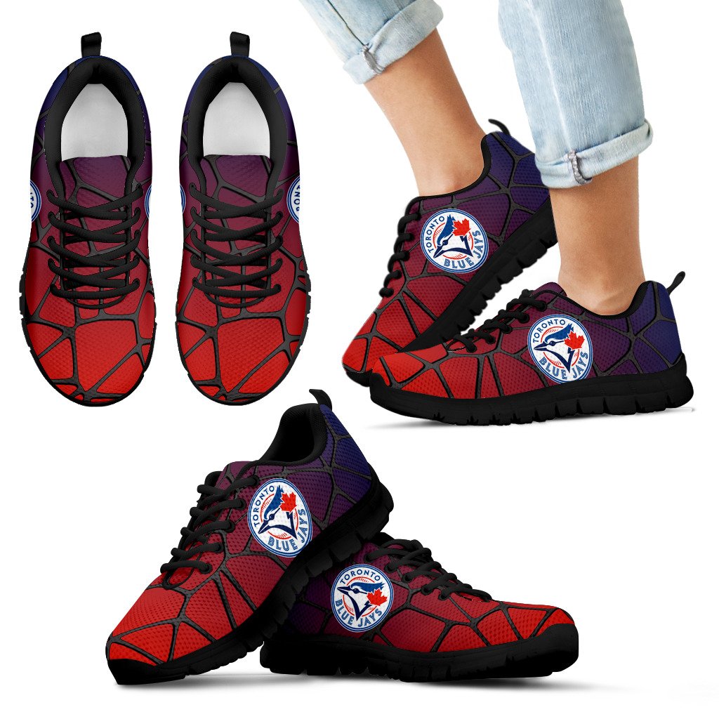 Colors Air Cushion Toronto Blue Jays Gradient Sneakers Colors Air Cushion Toronto Blue Jays Gradient Sneakers