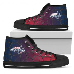 Colors Air Cushion Washington Capitals Gradient High Top Shoes