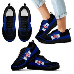 Cross Thread Seamless Beautiful Logo Chicago Cubs Sneakers