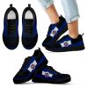 Cross Thread Seamless Beautiful Logo New York Mets Sneakers