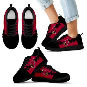 Doodle Line Amazing Arizona Cardinals Sneakers V2