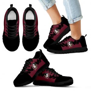 Doodle Line Amazing Florida State Seminoles Sneakers V2