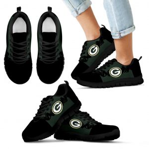 Doodle Line Amazing Green Bay Packers Sneakers V2