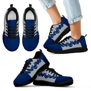 Doodle Line Amazing Indianapolis Colts Sneakers V1