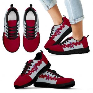 Doodle Line Amazing Los Angeles Angels Sneakers V1