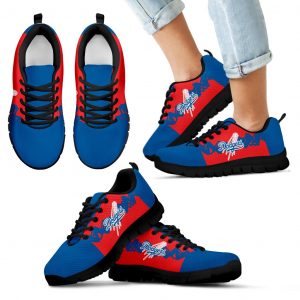 Doodle Line Amazing Los Angeles Dodgers Sneakers V1