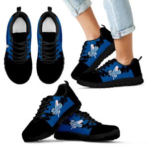 Doodle Line Amazing Los Angeles Dodgers Sneakers V2